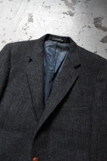 画像8: 80's-90's tweed tailored jacket "Harris Tweed" (8)