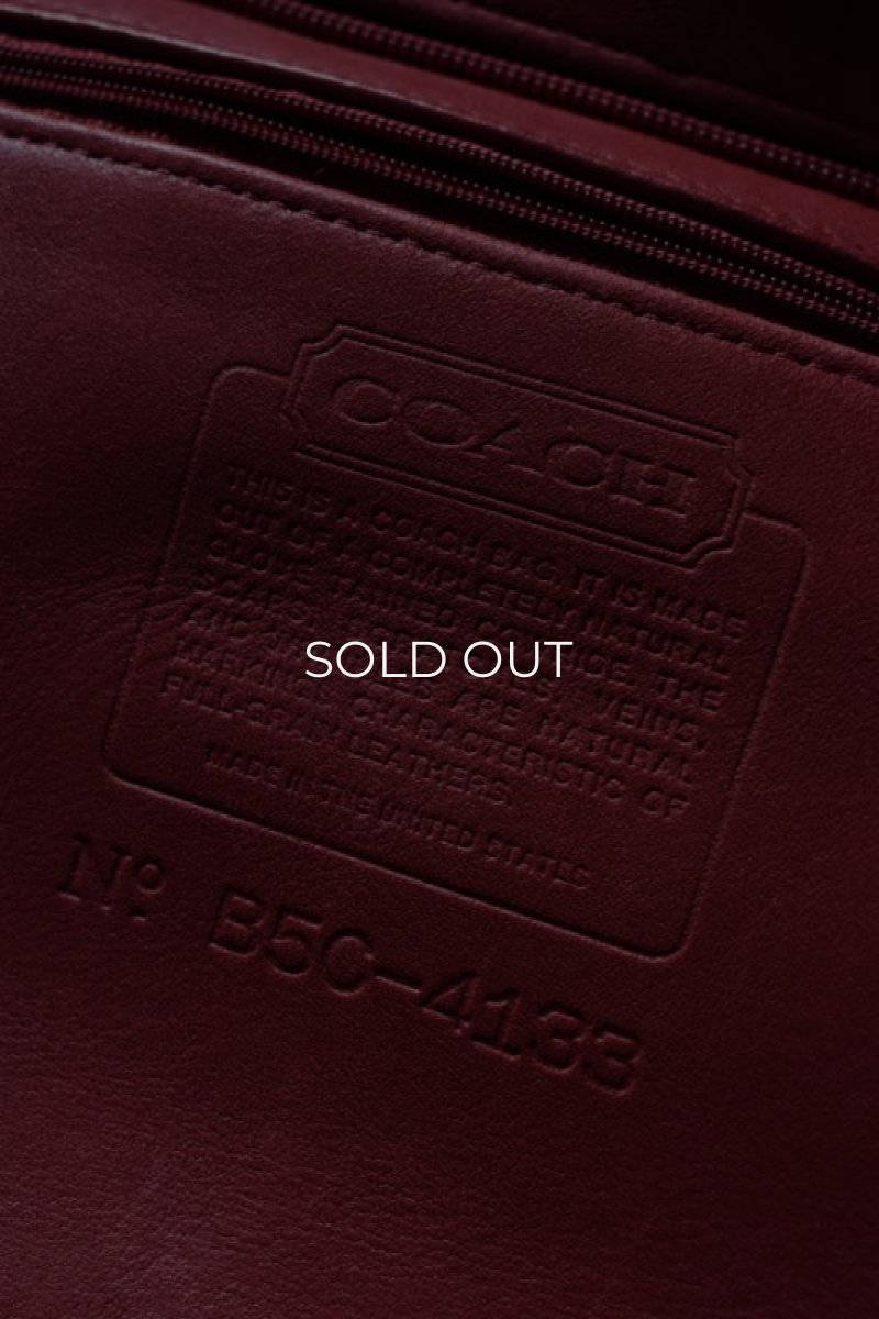 画像13: 90's old COACH leather bag (13)