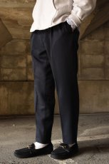 画像3: 〚TEXTURES〛 Inside Stripe Slacks -Navy×Black- (3)