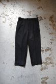 画像7: 〚TEXTURES〛 Inside Stripe Slacks -Navy×Black- (7)