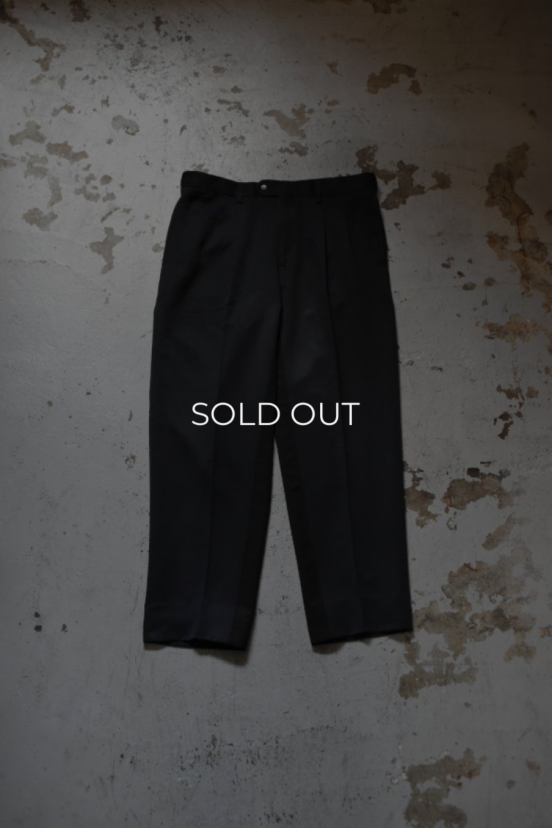 画像7: 〚TEXTURES〛 Inside Stripe Slacks -Navy×Black- (7)