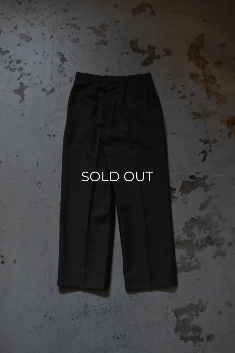 画像14: 〚TEXTURES〛 Inside Stripe Slacks -Olive×Black- (14)