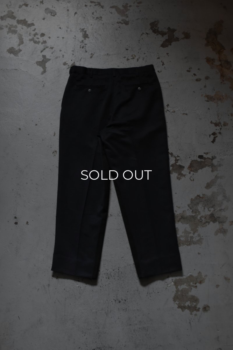 画像14: 〚TEXTURES〛 Inside Stripe Slacks -Navy×Black- (14)