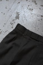 画像10: 〚TEXTURES〛 Inside Stripe Slacks -Olive×Black- (10)