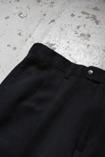 画像10: 〚TEXTURES〛 Inside Stripe Slacks -Navy×Black- (10)