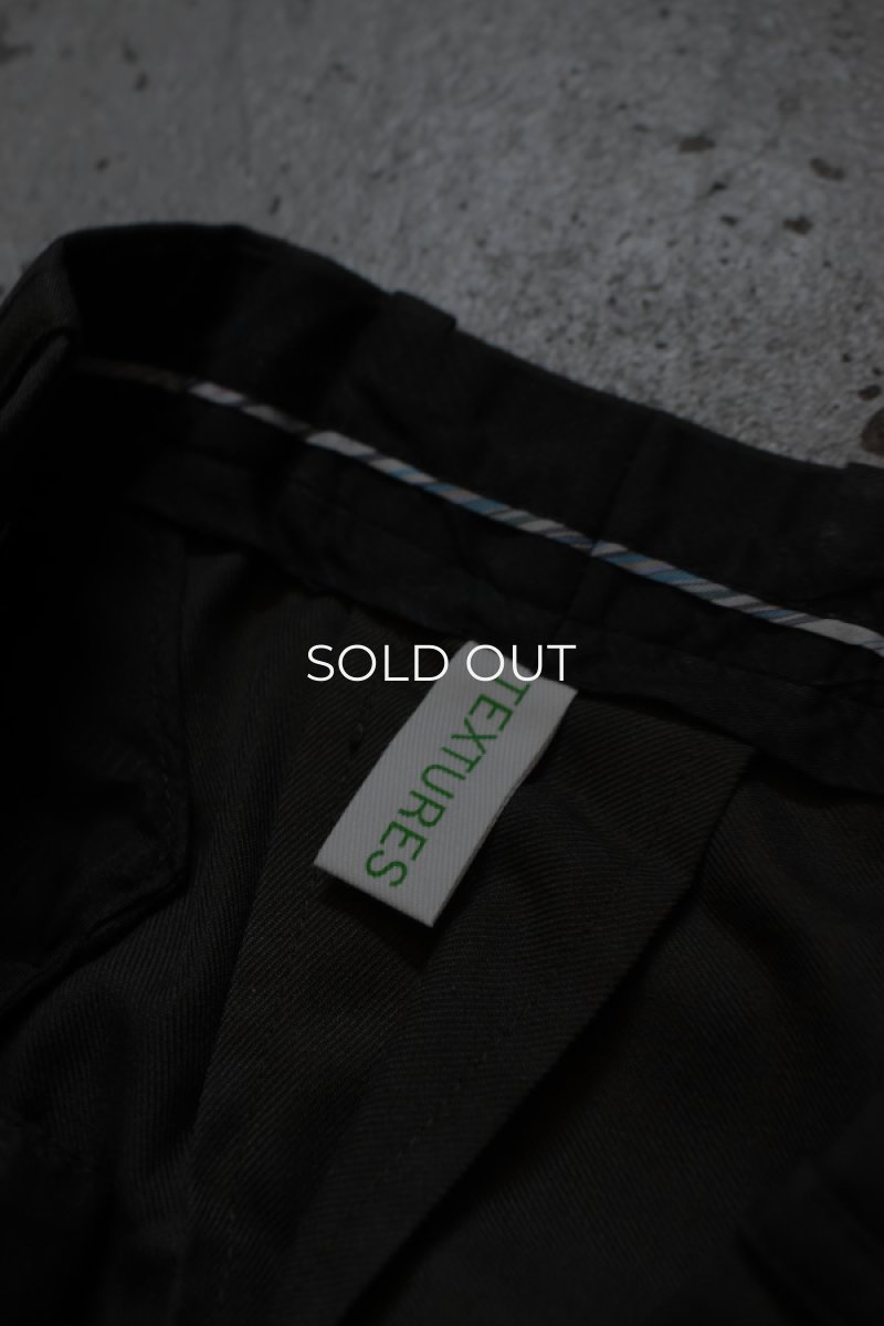 画像12: 〚TEXTURES〛 Inside Stripe Slacks -Olive×Black- (12)