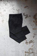 画像6: 〚TEXTURES〛 Inside Stripe Slacks -Navy×Black- (6)