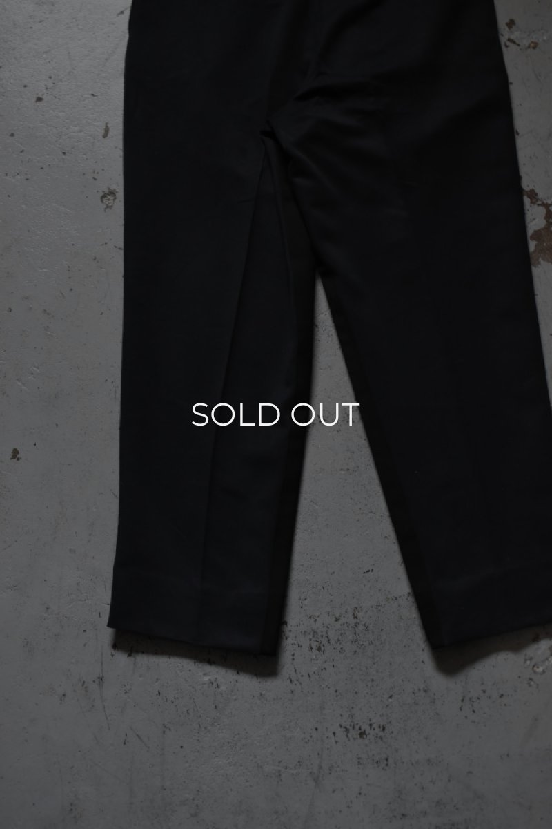 画像16: 〚TEXTURES〛 Inside Stripe Slacks -Navy×Black- (16)