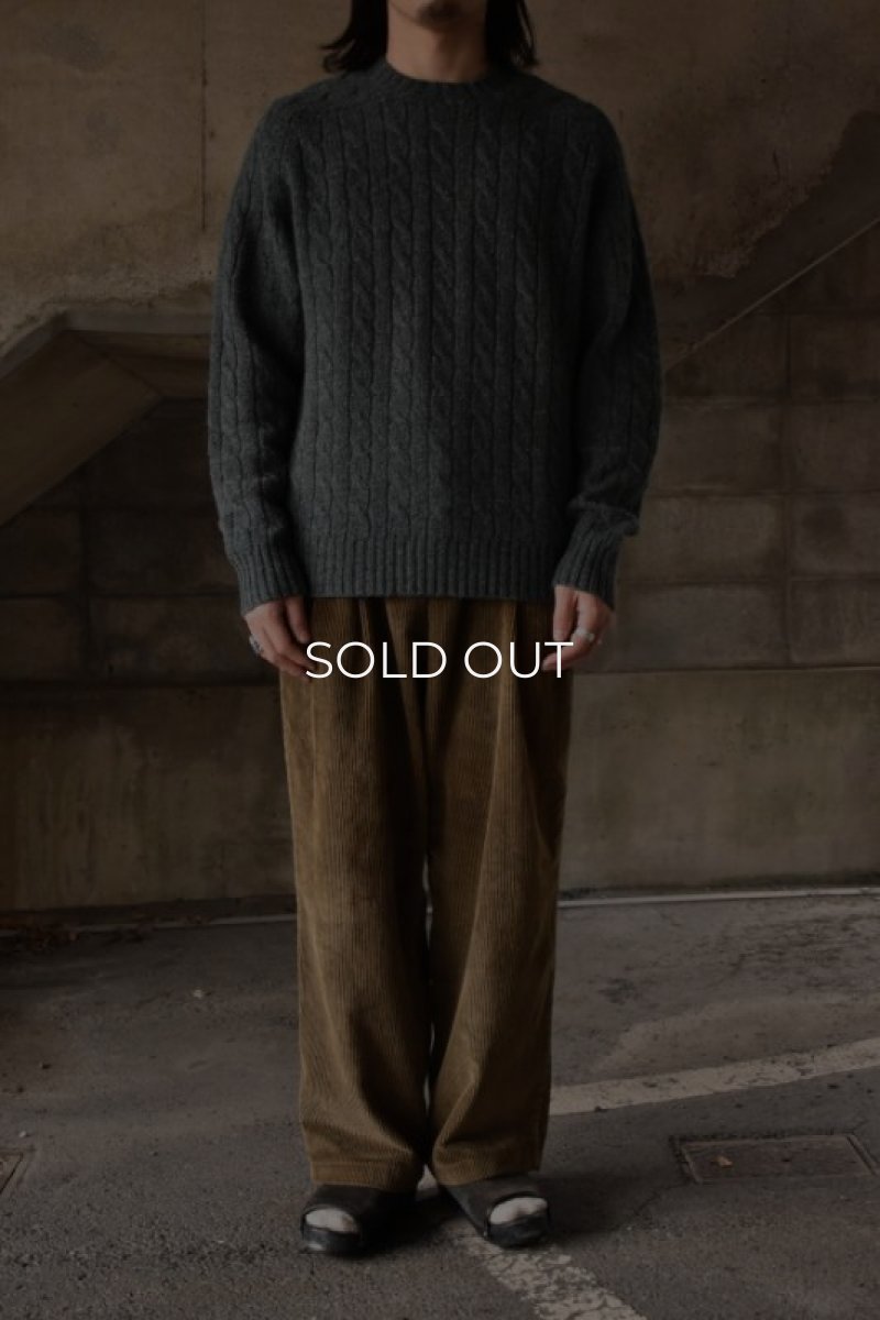 画像4: Brooks Brothers Shetland wool knit sweater (4)