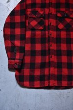画像7: 60's Sears wool work shirt (7)