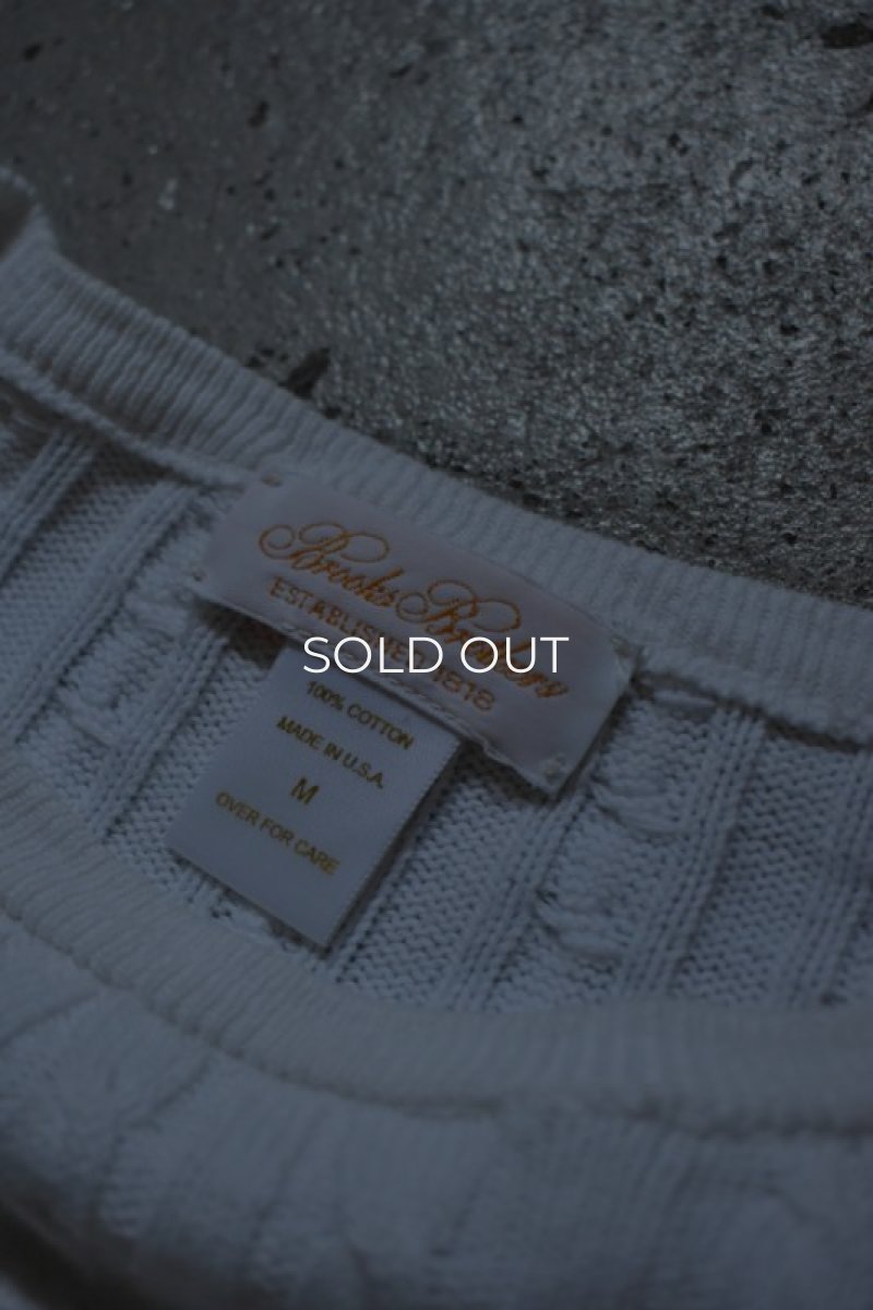 画像8: Brooks Brothers cotton knit sweater (8)