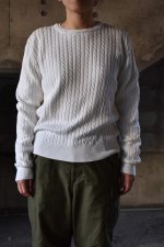 画像1: Brooks Brothers cotton knit sweater (1)