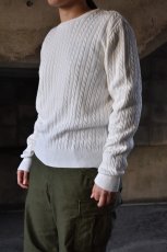 画像2: Brooks Brothers cotton knit sweater (2)