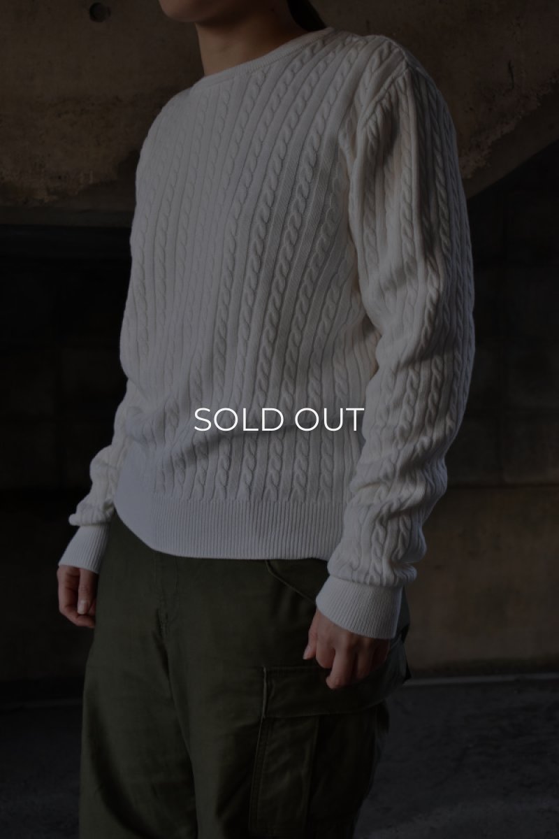 画像2: Brooks Brothers cotton knit sweater (2)