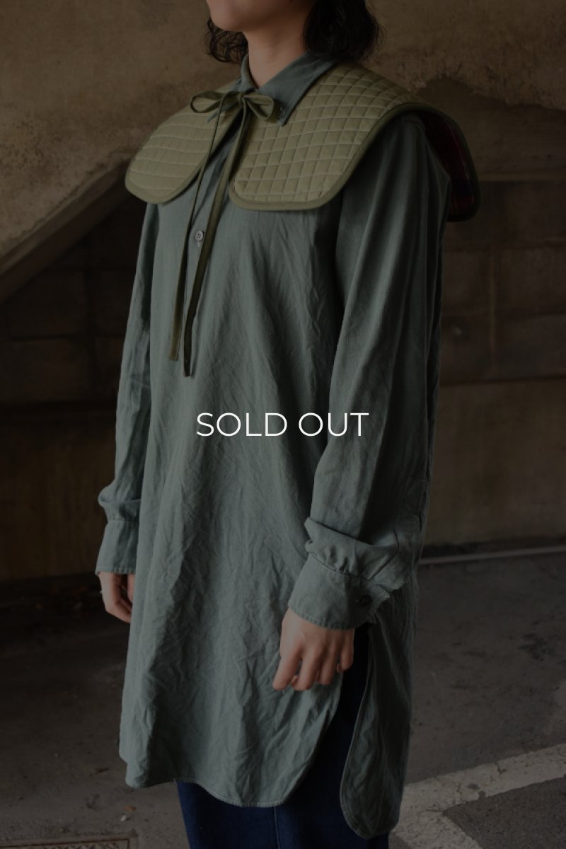 画像6: 〚TEXTURES〛Quilting Detachable Collar (6)