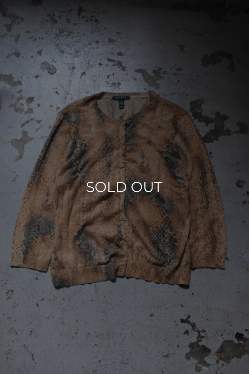 画像5: LAUREN cotton knit cardigan (5)