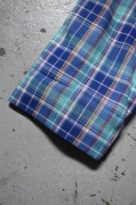 画像11: Norm Thomson madras check tailored jacket (11)