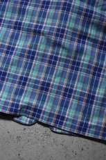 画像17: Norm Thomson madras check tailored jacket (17)