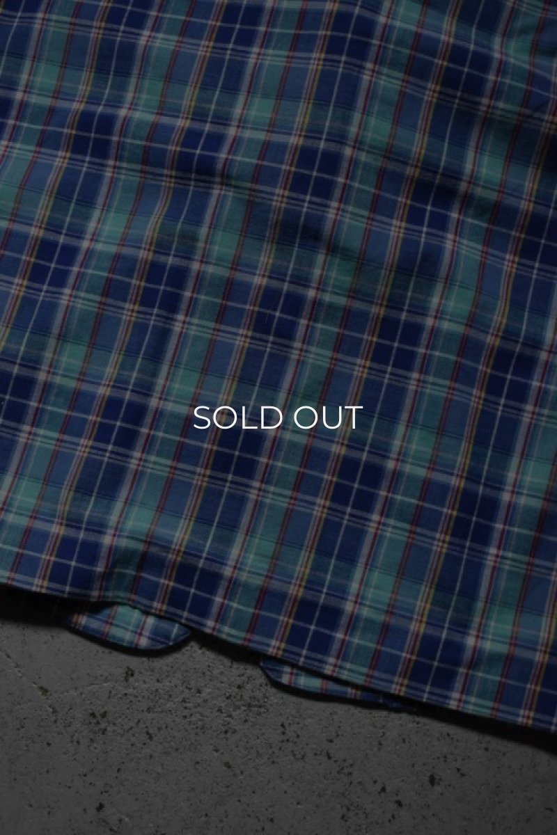 画像17: Norm Thomson madras check tailored jacket (17)