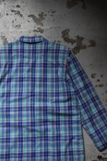 画像15: Norm Thomson madras check tailored jacket (15)