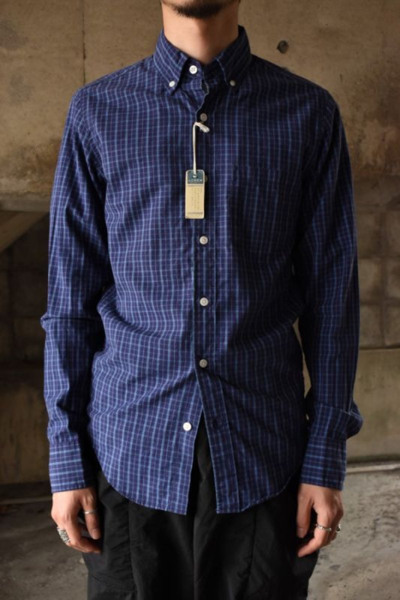 画像1: J.Crew B/D check shirt -deadstock- (1)