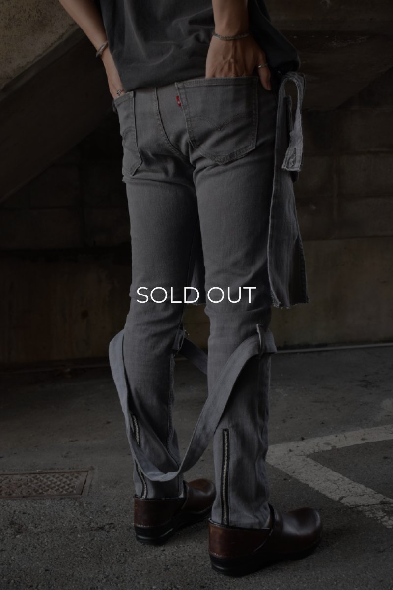 画像3: 〚TEXTURES〛BONDAGE PANTS (3)