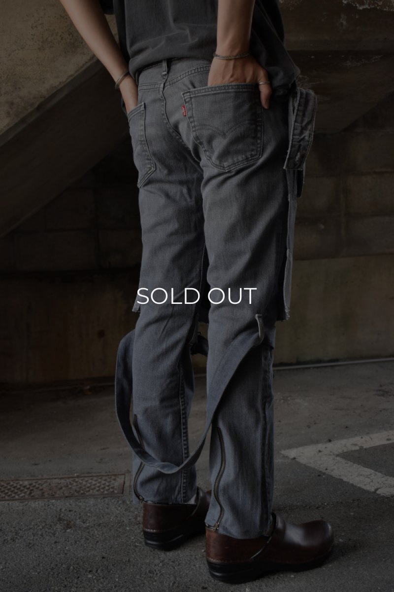 画像3: 〚TEXTURES〛BONDAGE PANTS (3)