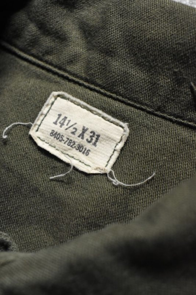 画像9: 70's U.S.Army utility shirt (9)