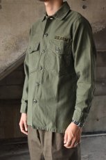 画像2: 70's U.S.Army utility shirt (2)