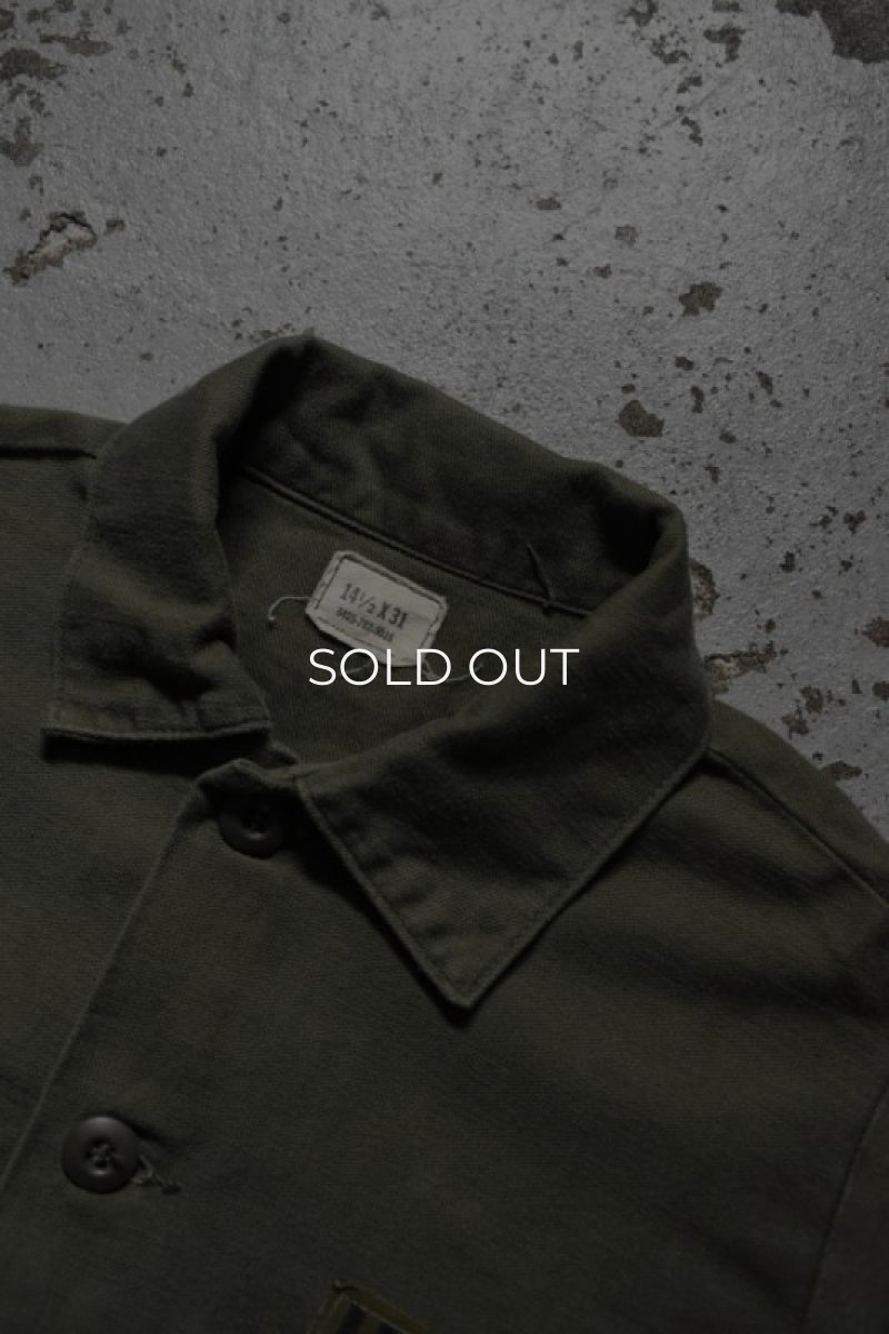 画像8: 70's U.S.Army utility shirt (8)