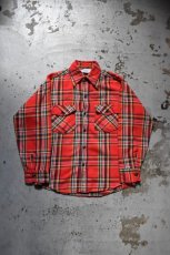 画像5: 70's Woolrich flannel shirt (5)