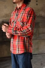 画像2: 70's Woolrich flannel shirt (2)