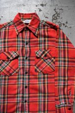 画像6: 70's Woolrich flannel shirt (6)