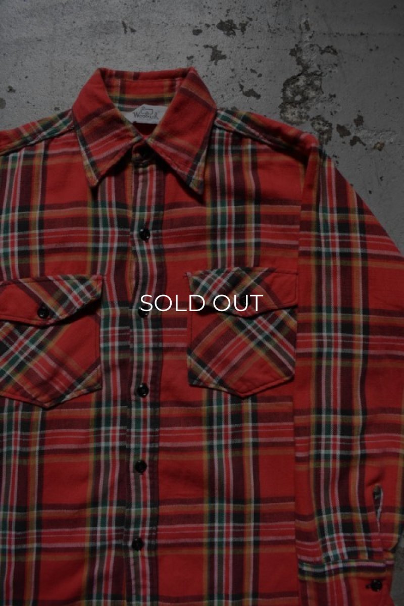 画像6: 70's Woolrich flannel shirt (6)