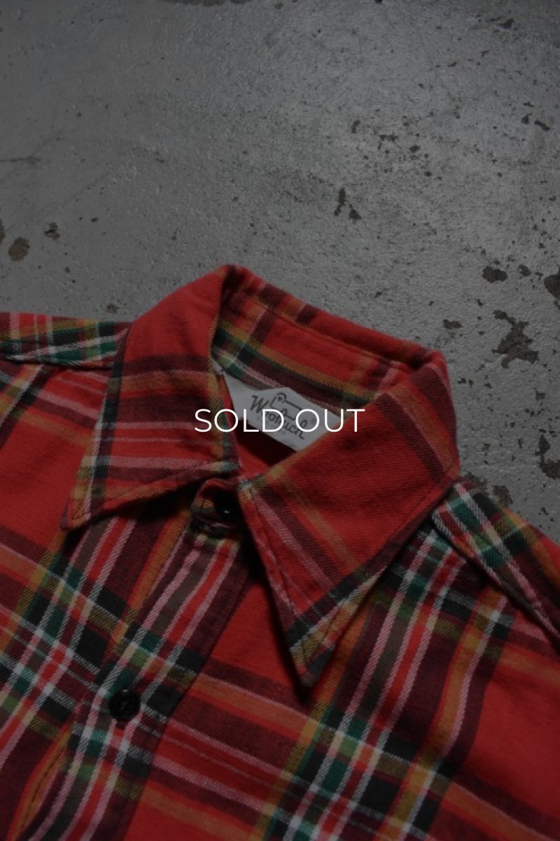 画像8: 70's Woolrich flannel shirt (8)