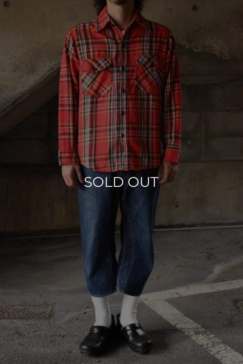 画像4: 70's Woolrich flannel shirt (4)