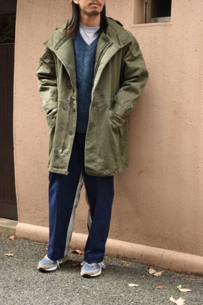 画像2: 70-80's FRENCH ARMY M-64 Field Parka