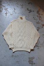 画像5: 80's Oak Tree aran knit sweater (5)