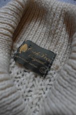 画像11: 80's Oak Tree aran knit sweater (11)