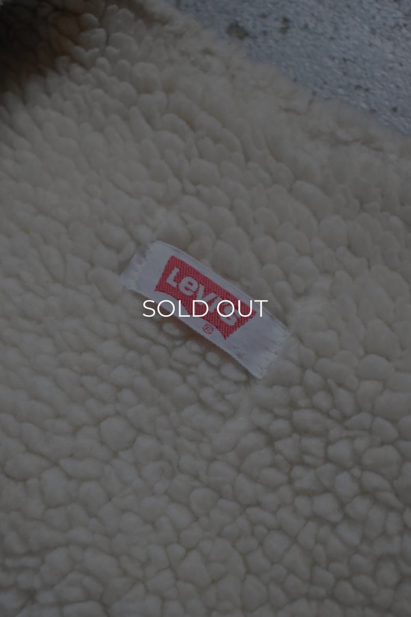 画像10: 70's Levi's corduroy boa vest [brown] (10)