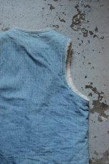 画像12: 70's Levi's denim boa vest [indigo] (12)