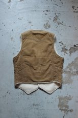 画像11: 70's Levi's corduroy boa vest [brown] (11)