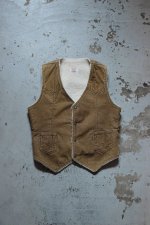 画像5: 70's Levi's corduroy boa vest [brown] (5)