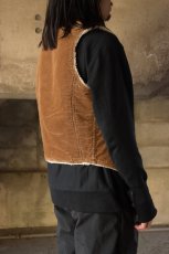 画像3: 70's Levi's corduroy boa vest [brown] (3)