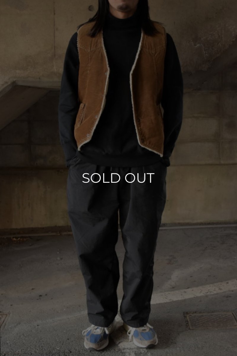 画像4: 70's Levi's corduroy boa vest [brown] (4)