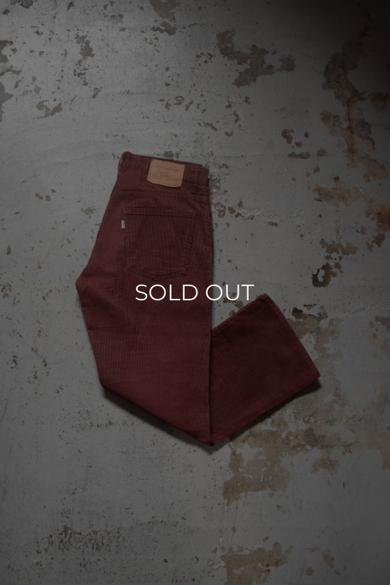画像5: 80's Levi's 517 corduroy pants W32 (5)