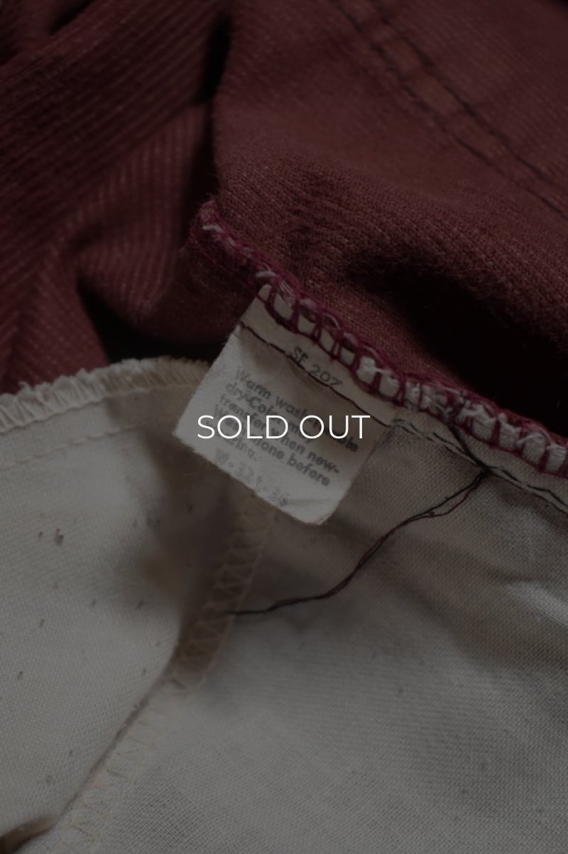 画像13: 80's Levi's 517 corduroy pants W32 (13)