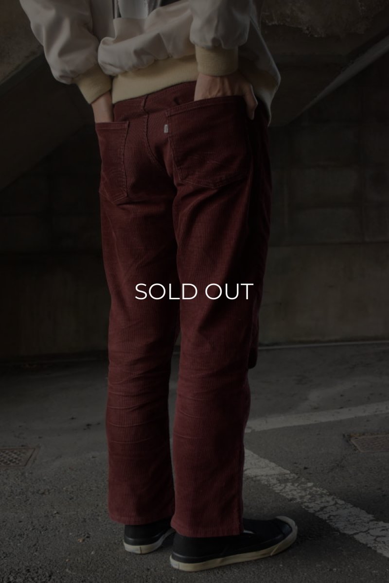 画像3: 80's Levi's 517 corduroy pants W32 (3)