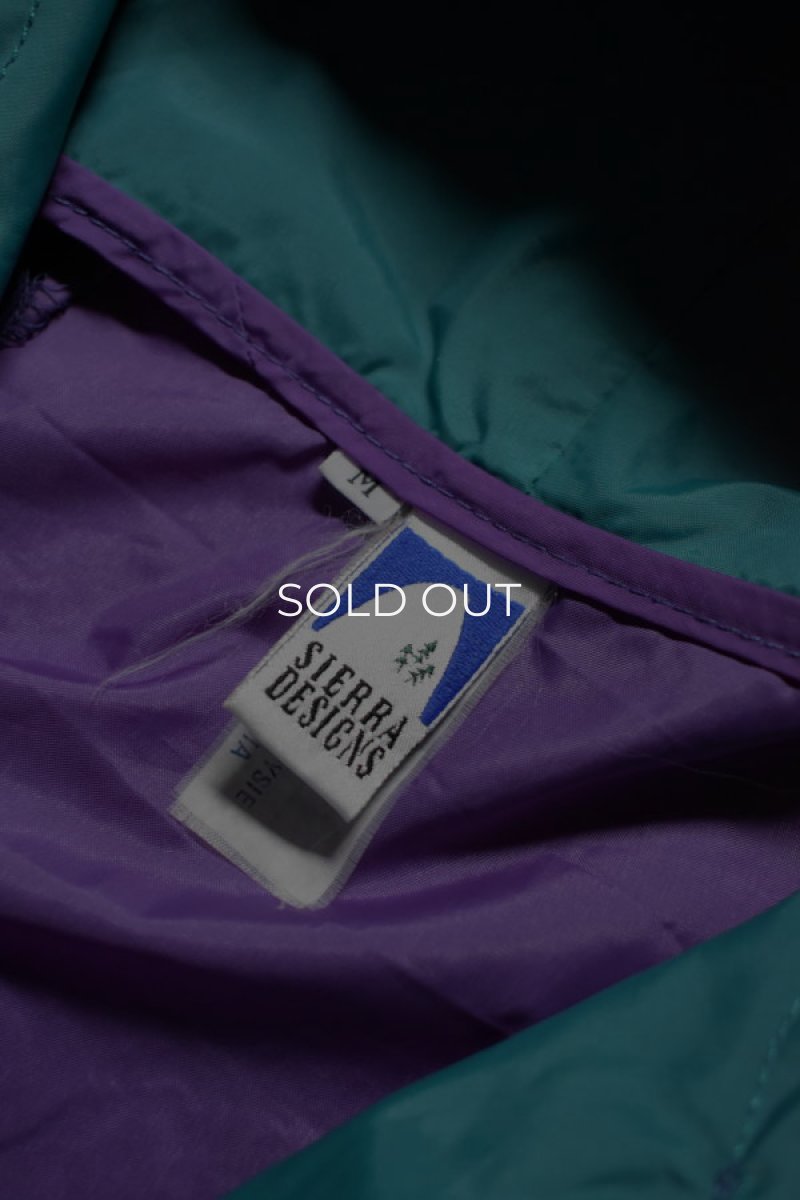 画像10: 90's SIERRA DESIGNS nylon anorak parka (10)