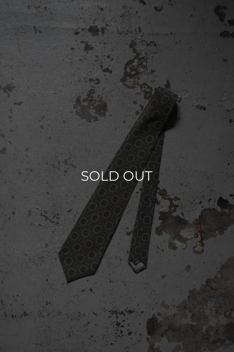 画像1: GIORGIO ARMANI silk tie (1)